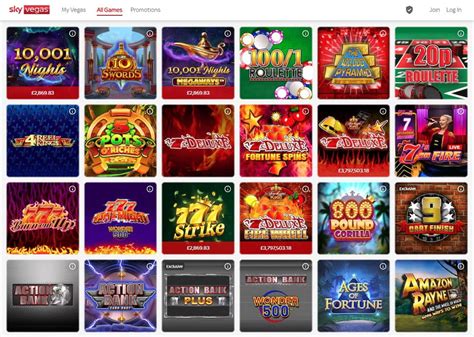sky vegas slots